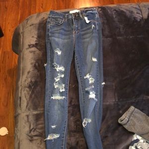 Super distressed RSQ jeans